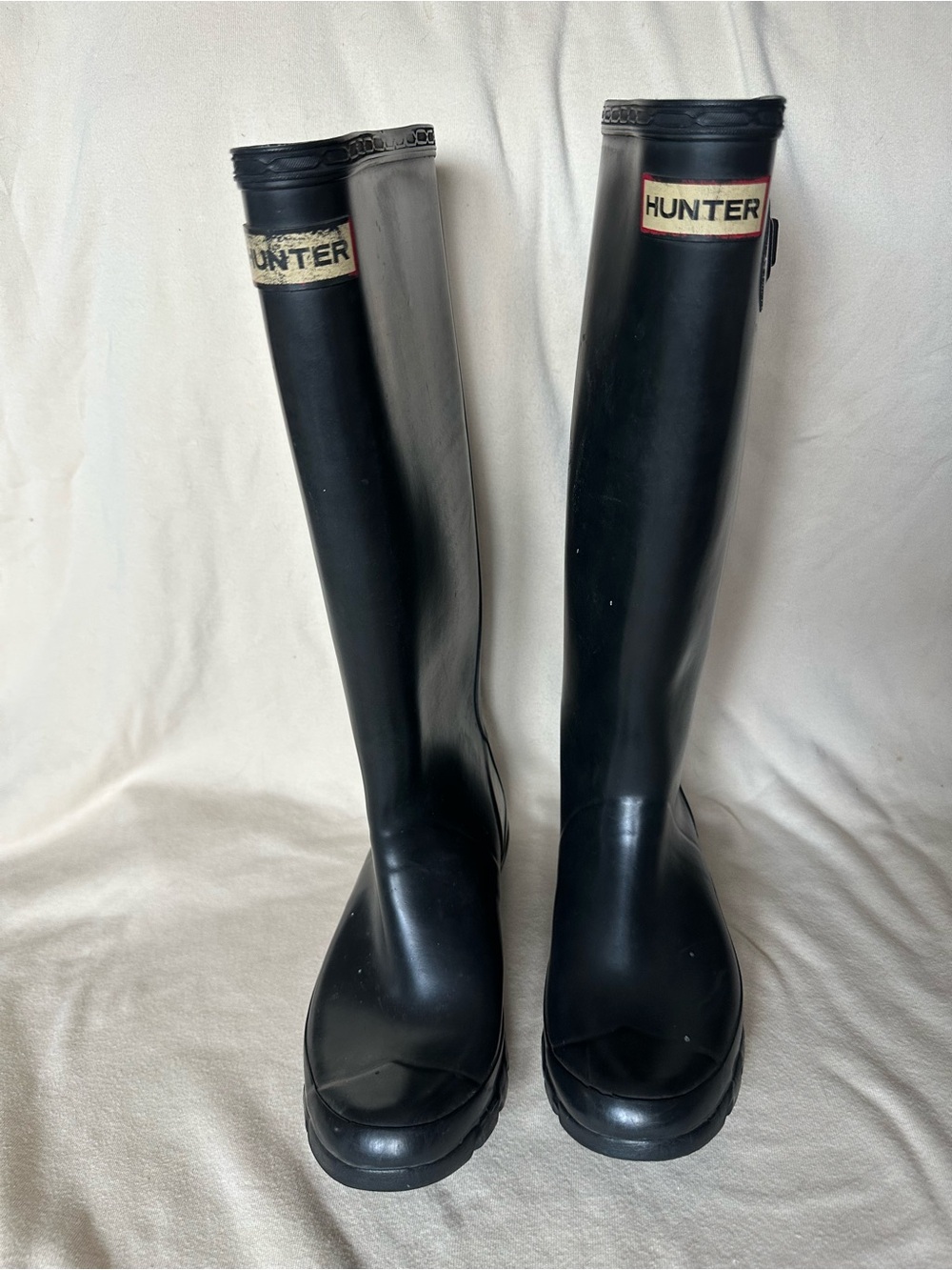 Hunter Hntres women w23279 rain Wellington waterproof boots Black 5 - Picture 13 of 15
